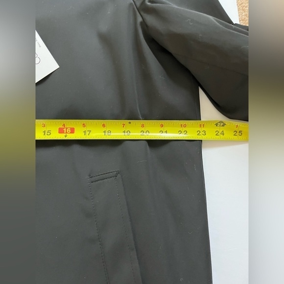 Calvin Klein Mens Rain Coat Size 40R Black New - Picture 5 of 10